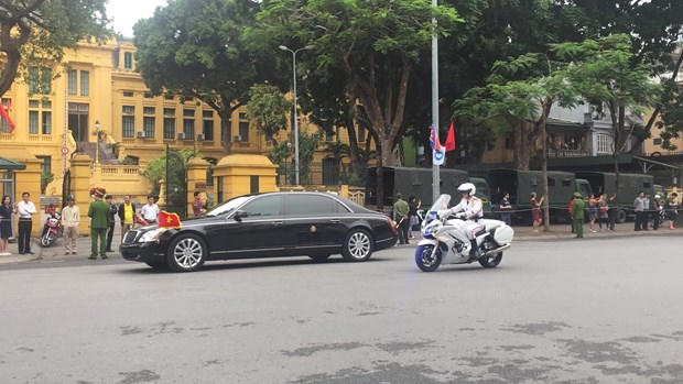 &nbsp;02/03/2019 09:44 Đo&agrave;n xe rời kh&aacute;ch sạn Melia.