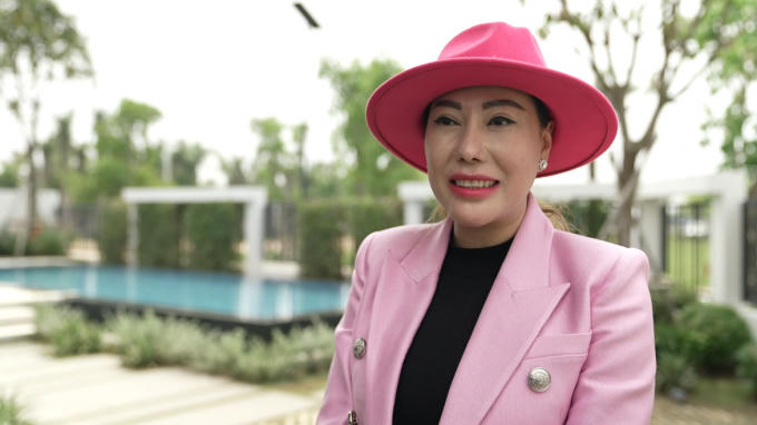 Khách hàng Lucy Nguyễn cho biết vô cùng ấn tượng với không gian sống xanh tiện nghi tại đảo Phượng Hoàng