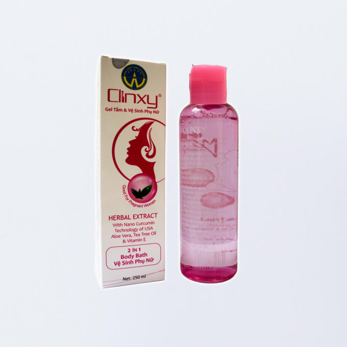 Lô mỹ phẩm Clinxy Gel tắm & vệ sinh phụ nữ của Công ty Minh Phước bị đình chỉ lưu hành.
