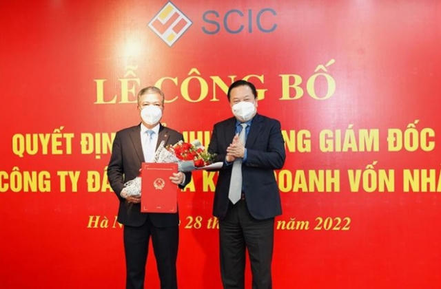 Bổ nhiệm tân Giám đốc Tổng công ty Đầu tư và Kinh doanh vốn nhà nước