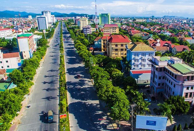 Một góc thành phố Vinh.