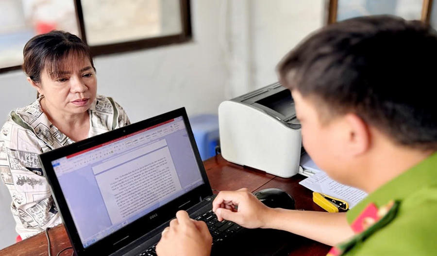 Tống Thị Mỹ Linh khai nhận tại Cơ quan điều tra