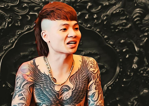 Khá Bảnh bị bắt giữ cùng các đố tượng khác.