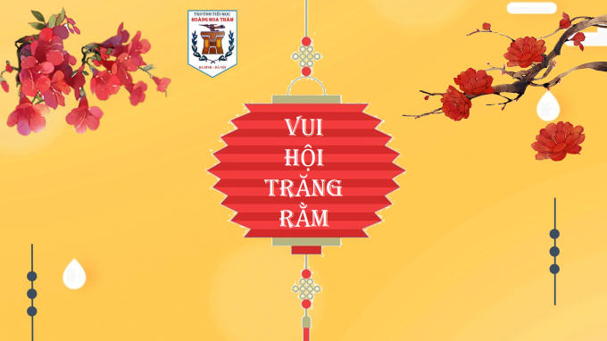 Hình ảnh được trình chiếu cho các em học sinh.