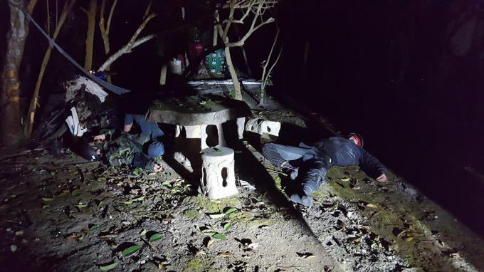 Hiện trường vụ tai nạn (Ảnh. Q.V)