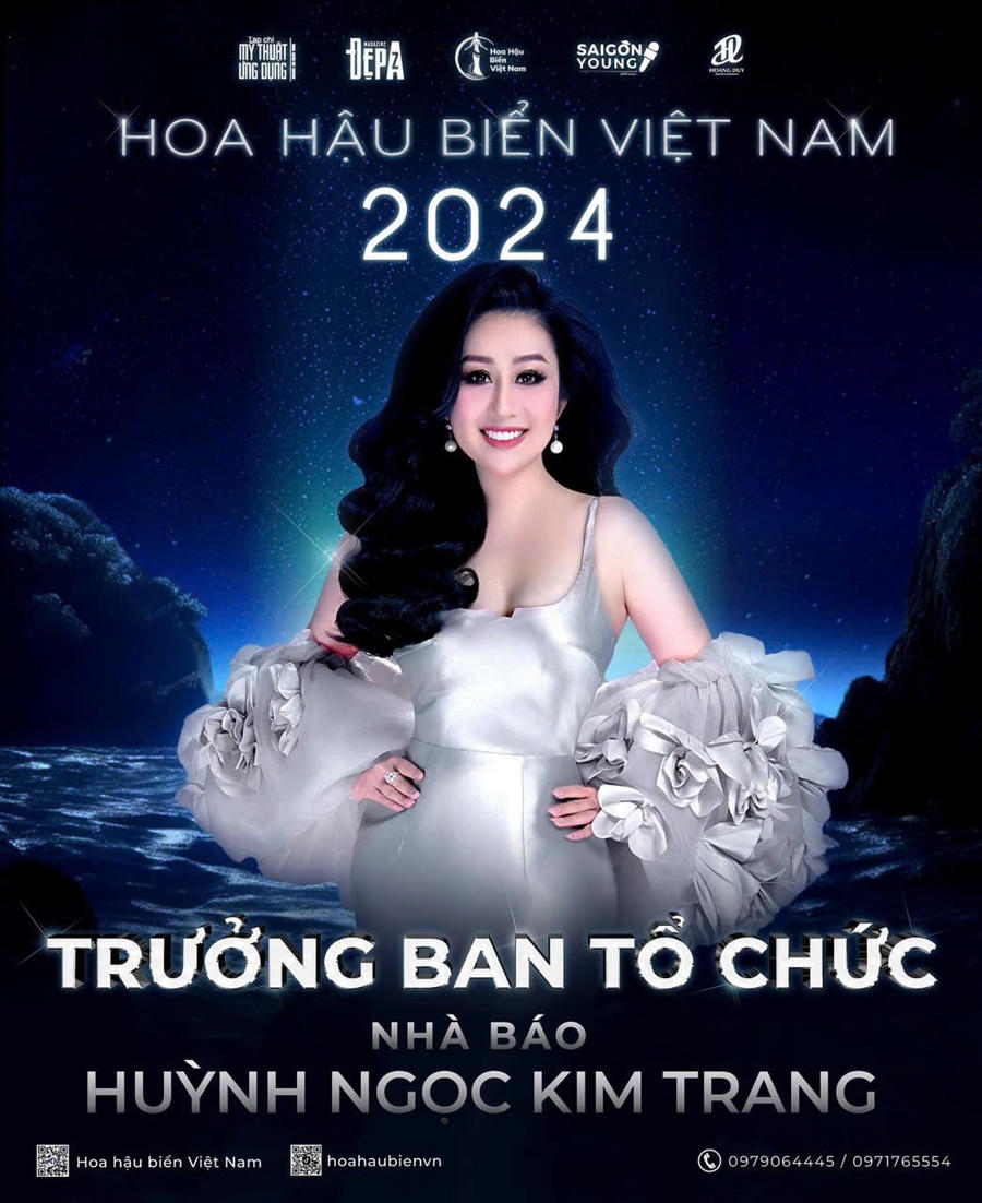 Trưởng Ban tổ chức cuộc thi Hoa hậu biển Việt Nam 2024