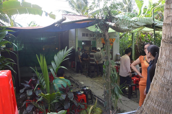 Ngôi nhà nơi xảy ra vụ án (Ảnh: CAND).