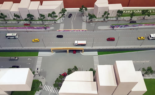 Hà Nội đầu tư khoảng 100 tỷ đồng hầm đường bộ có kết hợp cho người đi bộ qua đường Trần Quang Khải. Ảnh đồ hoạ/Internet