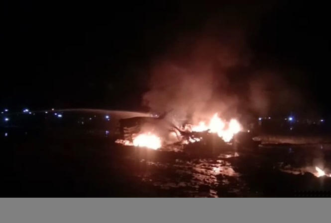 Một chiếc chiến đấu cơ Su-30MKI của Không quân Ấn Độ đã rơi xuống cánh đồng ở bang Assam, Đông Bắc nước này.