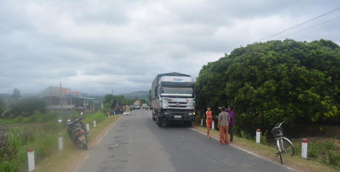 Hiện trường vụ tai nạn