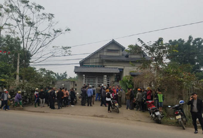 Nhà cô giáo K nơi xảy ra sự việc.