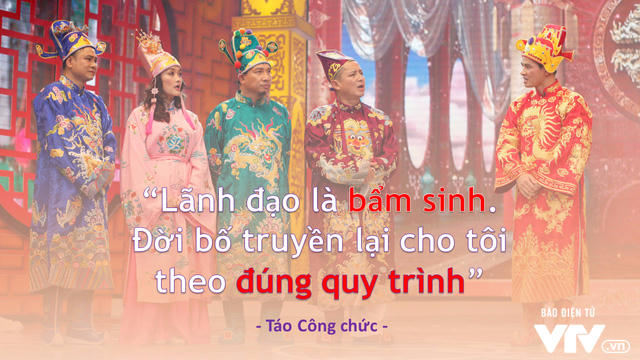Và 3 từ "đúng quy trình" cũng đã được Táo Công chức vận dụng vô cùng hài hước