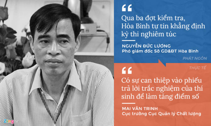 Những ph&aacute;t ng&ocirc;n ngược thực tế sau loạt gian lận điểm thi ở 3 tỉnh