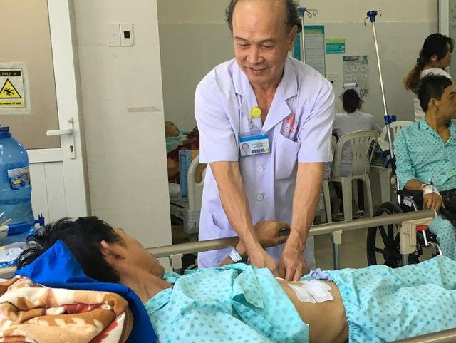 Sau phẫu thuật, sức khỏe người bệnh đang bình phục tốt
