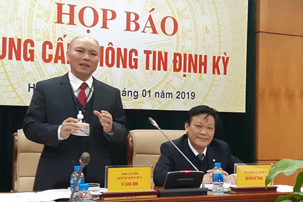 Chánh văn phòng Bộ Nội vụ Vũ Đăng Minh.