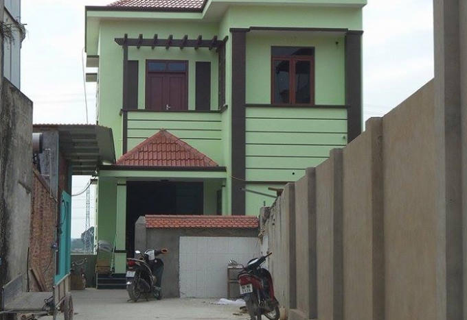 Ngôi nhà nơi xảy ra sự việc.