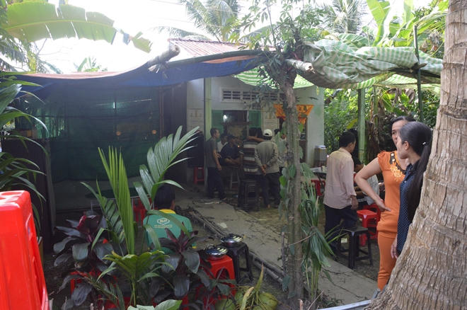 Ngôi nhà nơi xảy ra vụ án (Ảnh: CAND).
