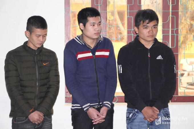 3 yêu râu xanh bị tuyên phạt gần 17 năm tù giam. Ảnh: Báo nghệ an