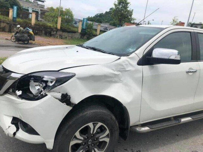 Chiếc xe do Hường điều khiển gây tai nạn chết người.