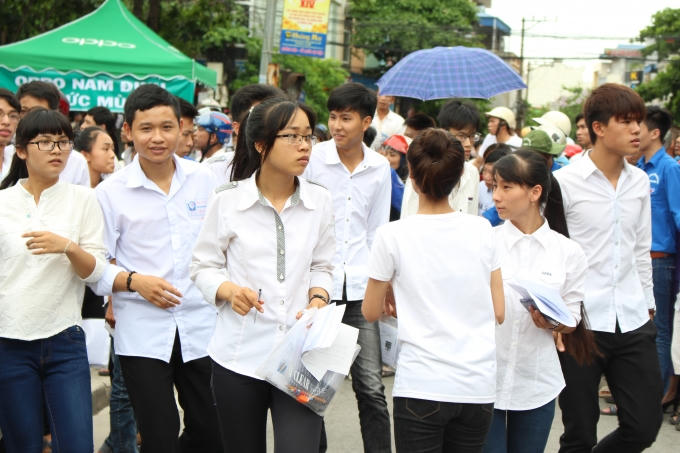 Điểm thi tại trường Kinh tế - Kỹ thuật Công nghiệp Nam Định