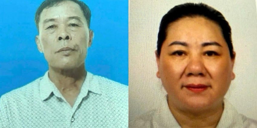 Hai đối tượng vừa bị khởi tố (Ảnh :Công an tỉnh Tuyên Quang).