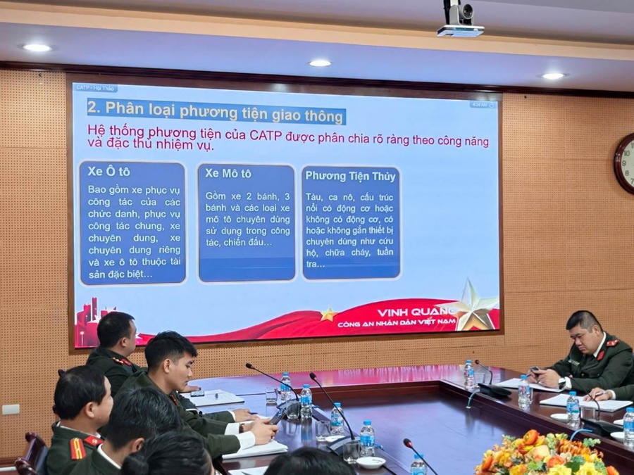 Tổ chức trình chiếu trực quan, sinh động.