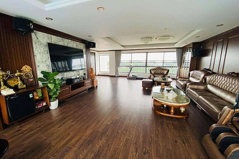 Presidential Suite được đầu tư về cả thiết kế lẫn nội thất theo phong cách hoàng gia.
