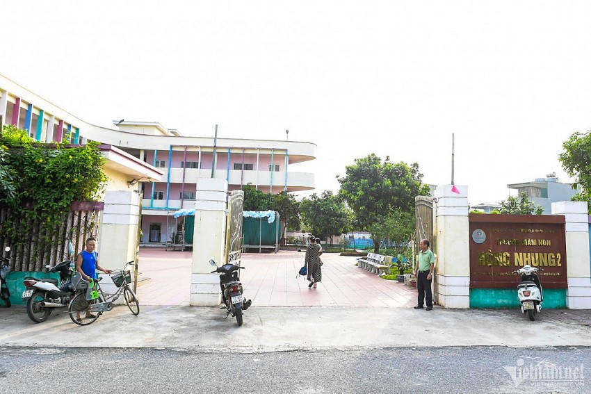 Trường mầm non Hồng Nhung 2. Ảnh Vietnamnet