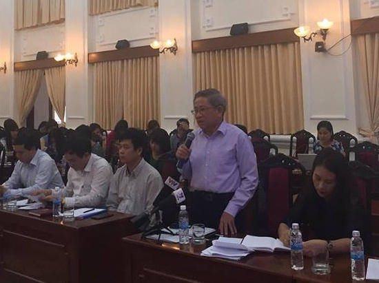 Giáo sư, Tiến sĩ Nguyễn Minh Thuyết: " Cần có sự phối hợp của gia đình, nhà trường, cơ quan bảo vệ pháp luật" để bảo vệ an toàn cho trẻ em. Ảnh: Tú Anh