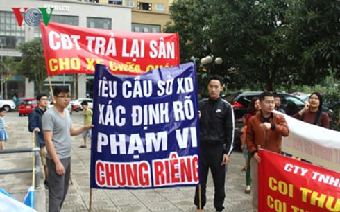 Tranh chấp chung cư ph&aacute;t sinh c&aacute;c m&acirc;u thuẫn mới.