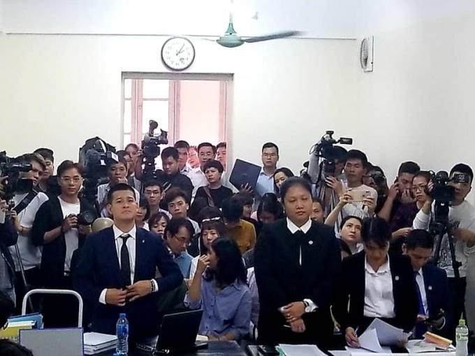 Phiên tòa thu hút chú ý rất của dư luận.
