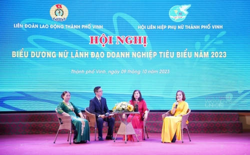Nghệ An: Tôn vinh 36 nữ lãnh đạo doanh nghiệp tiêu biểu