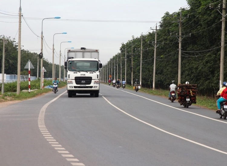 Tỉnh lộ 769 là con đường huyết mạch kết nối trực tiếp sân bay Long Thành.