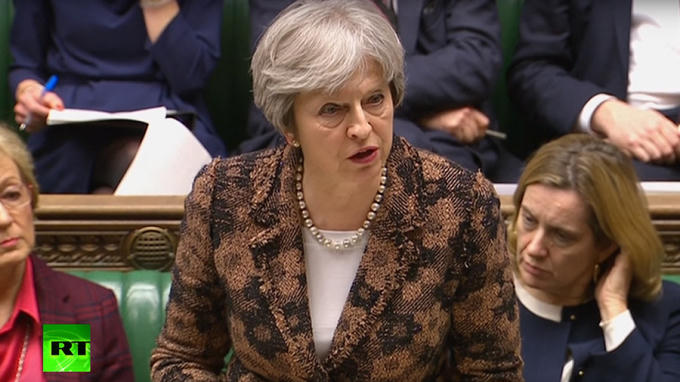 Thủ tướng Anh Theresa May.