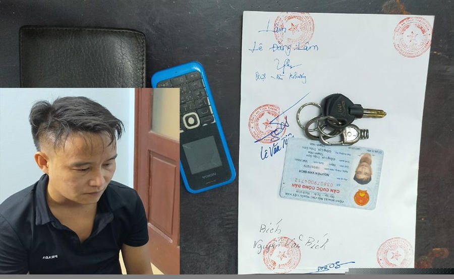 Đối tượng cùng tang vật