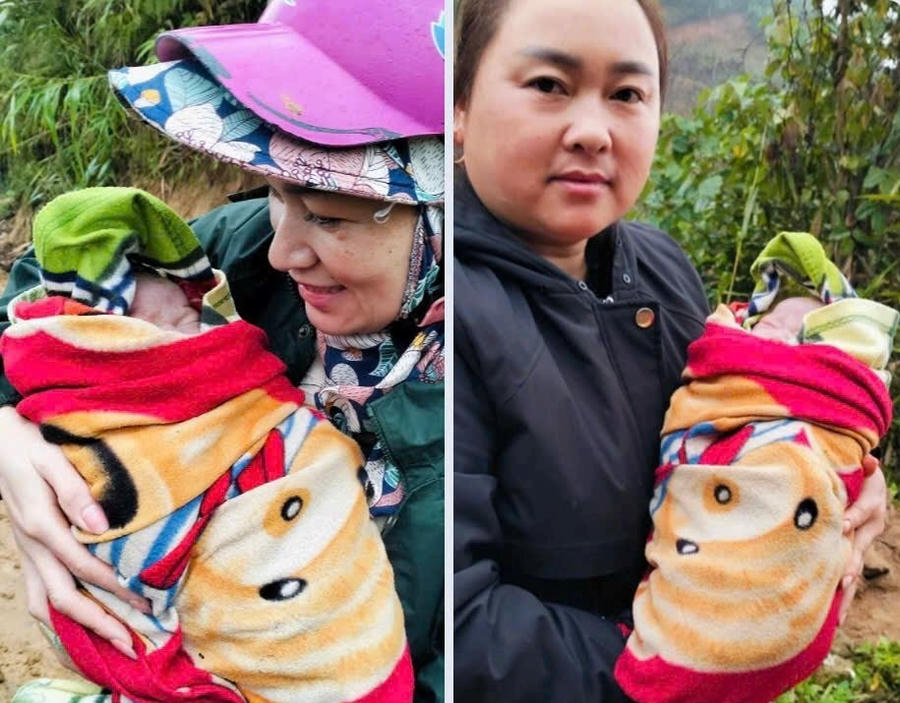 Cô giáo mầm non thành bà đỡ bất đắc dĩ - Ảnh NT.