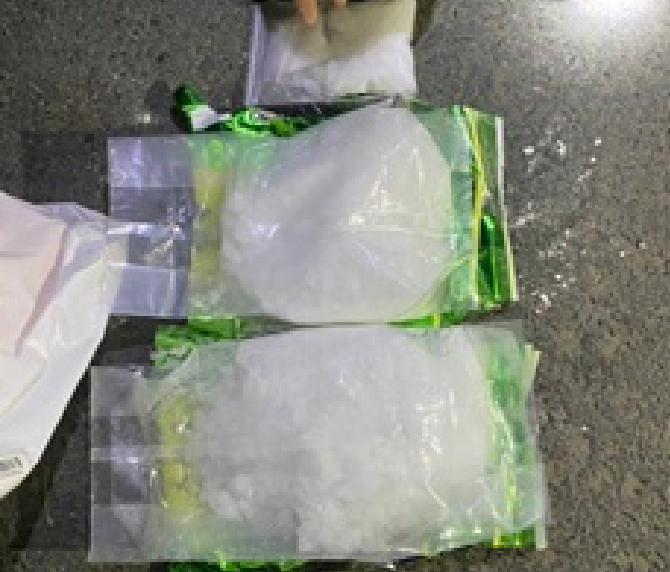 Tang vật thu giữ được. (Ảnh: Công an Cà Mau)