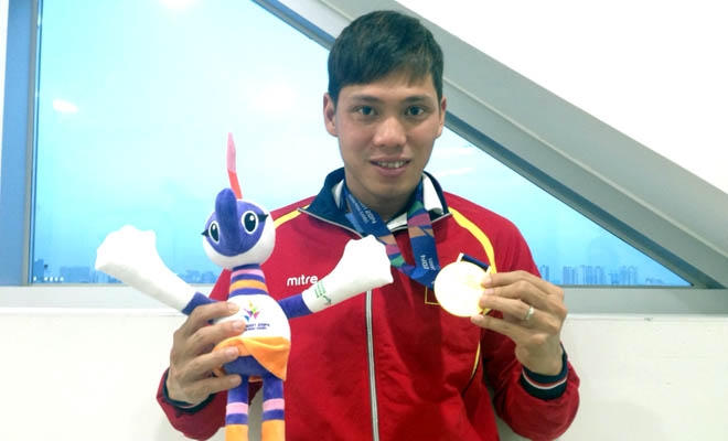 VĐV Võ Thanh Tùng (Bơi lội). Ảnh: Internet