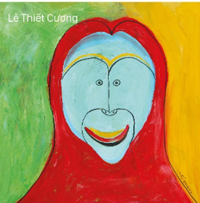 Tác phẩm của họa sỹ Lê Thiết Cương. Ảnh: BTC