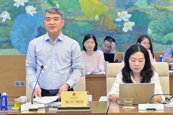 Thứ trưởng Bộ Tư pháp Nguyễn Thanh Tú. Ảnh: Cao Phong
