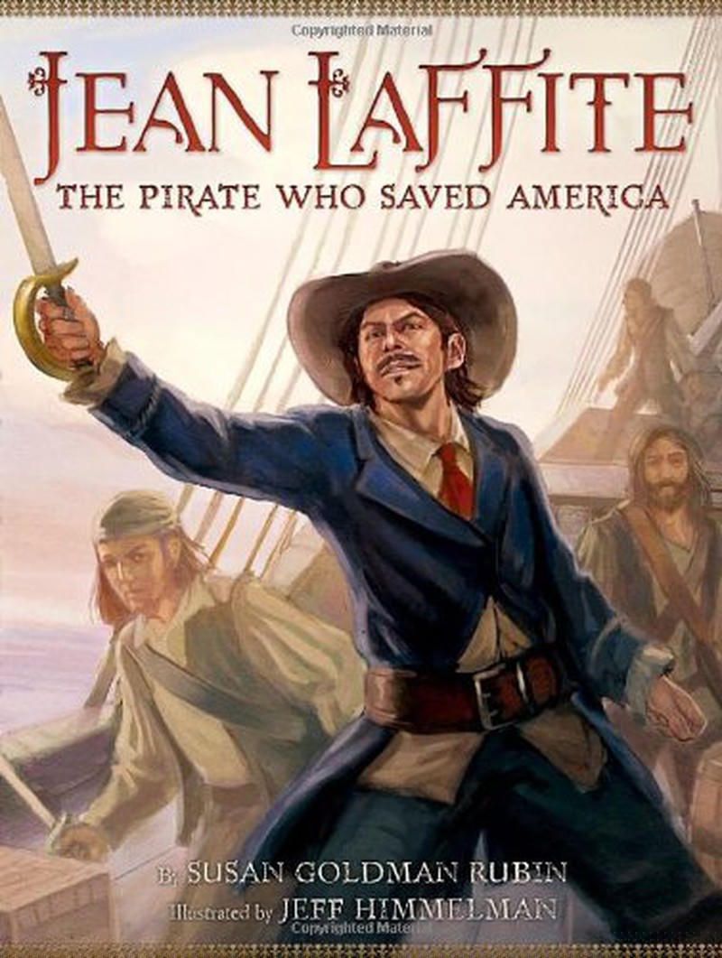 Họa hình chân dung tướng cướp Jean Lafitte.