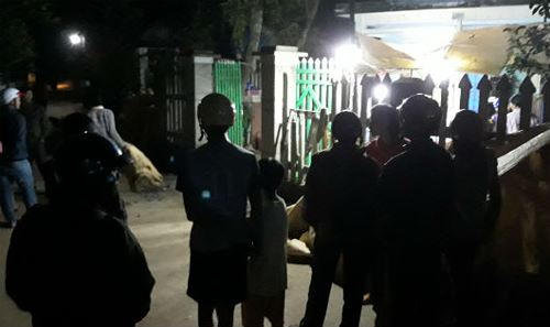 Hiện trường vụ án mạng kinh hoàng.