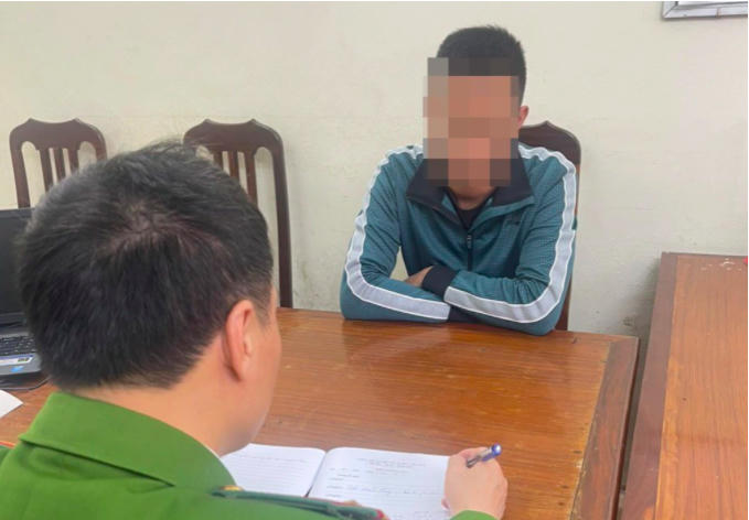 Tài xế Lê Văn Q. (Ảnh: ANTĐ).