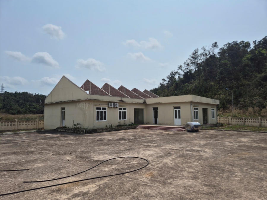 Dự án bị bỏ hoang, nhiều hạng mục công trình bị xuống cấp, hư hỏng nghiêm trọng