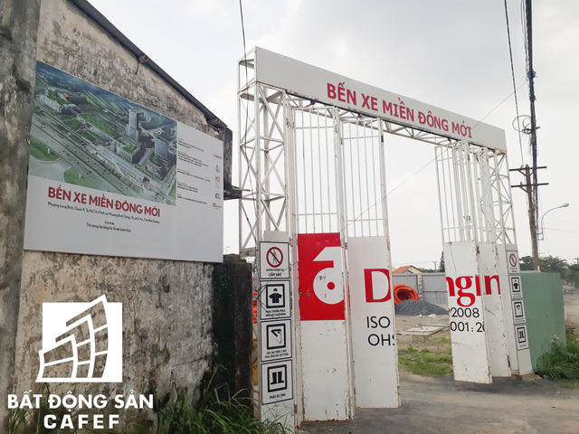 Soi tiến độ dự án bến xe Miền Đồng mới hơn 4.000 tỷ đồng