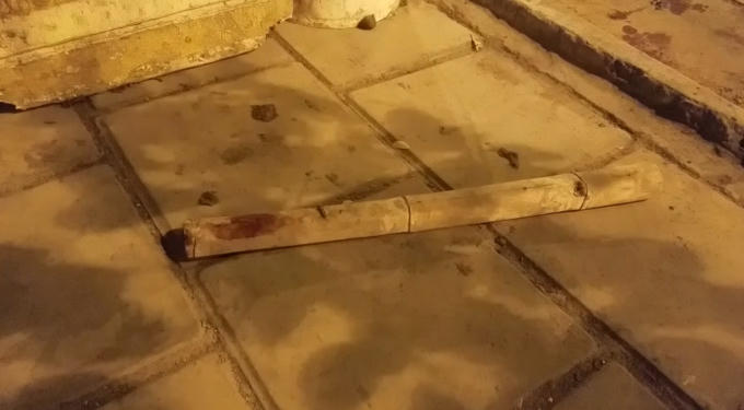 Hung khí các đối tượng bỏ lại