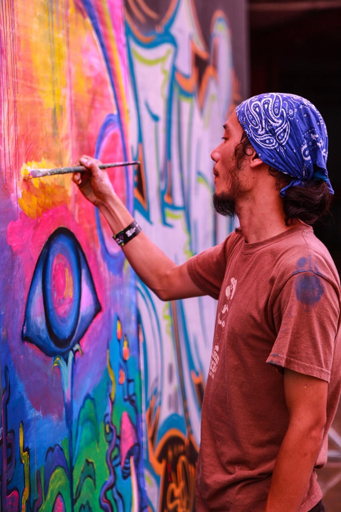 Chất lừ với nghệ thuật đường phố Graffiti Festival 2016
