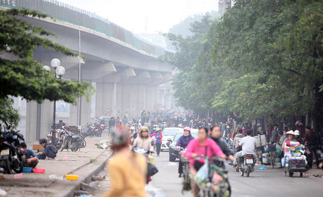 Và vậy là, khung cảnh như này vẫn diễn ra đều đặn vào mỗi sáng