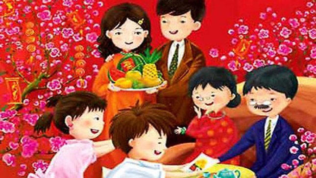Tết sum vầy (ảnh internet).