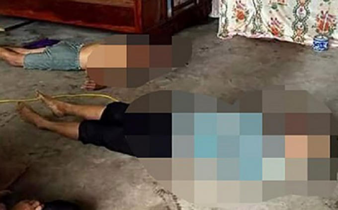 Hai nạn nhân được phát hiện trong tình trạng đã tử vong (ảnh: mạng xã hội).